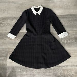 Alice + Olivia Employed Collared Swing Dress